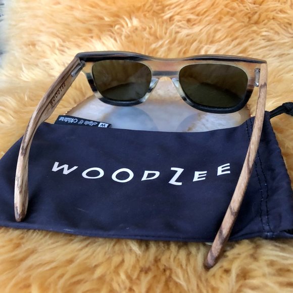 Woodzee Sierra Polarized UV Wood Sunglasses main image 8